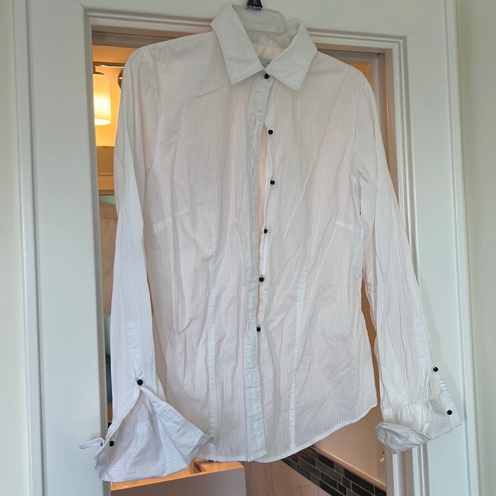 Gap White Button Down Shirt
